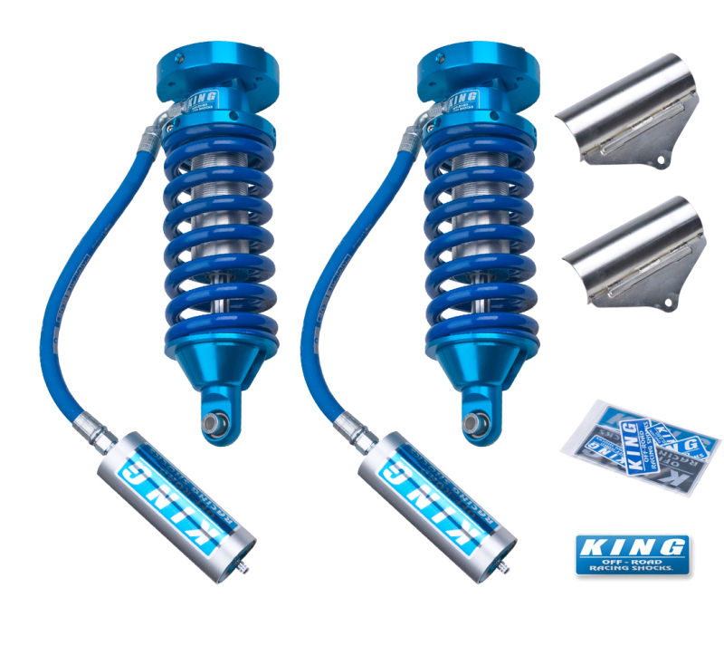 Nissan Titan Coilover Suspension Kit - Front - King Shocks - 2.5 Dia Remote Reservoir - `04-`15 Nissan Titan Coilover Suspension Kit - Front - King Shocks - 2.5 Dia Remote Reservoir - `04-`15